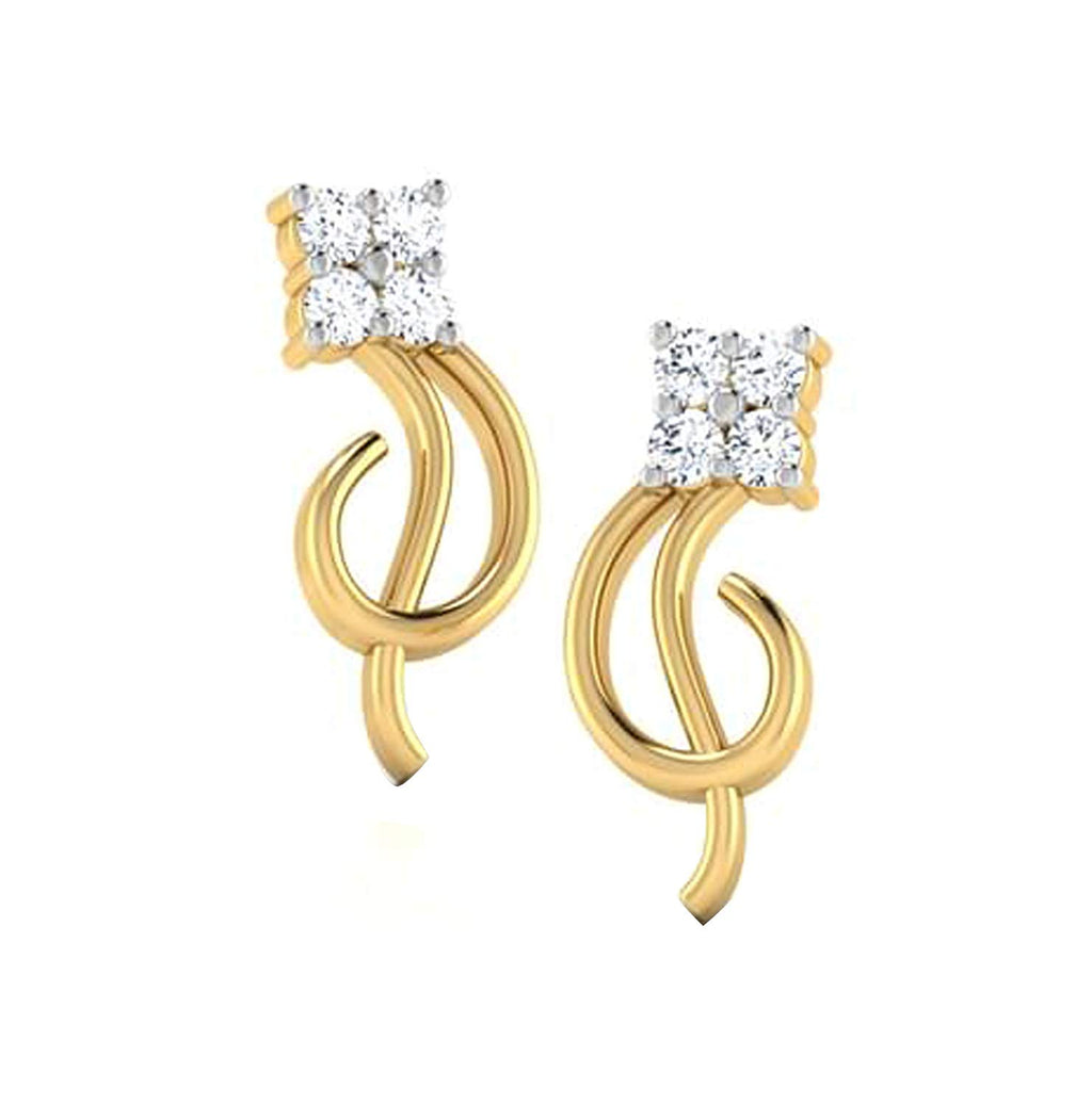 Fancy Earrings | Long chain earrings gold, Gold earrings models, Modern gold  jewelry